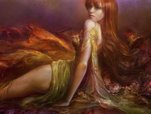 Rongrong Wang Mvil Horizontal fondo de escritorio