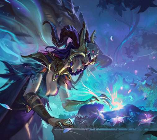 Zhong Yang M�vil Horizontal fondo de escritorio