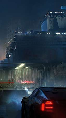Cyberpunk 2077: Phantom Liberty - Early Exploration Móvil Vertical fondo de escritorio