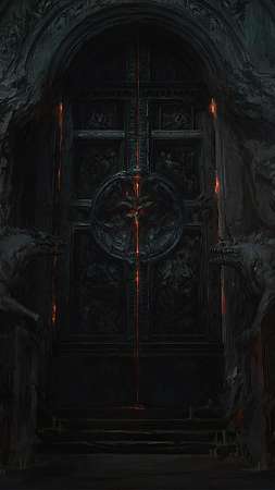 Diablo IV Gates of Hell Móvil Vertical fondo de escritorio