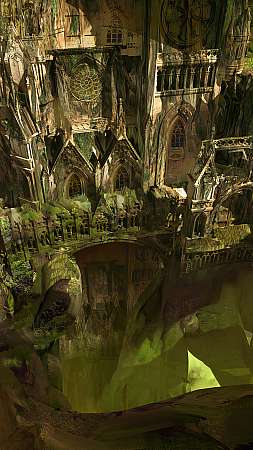 Petrified Area, Guild Wars 2 End of Dragons Móvil Vertical fondo de escritorio