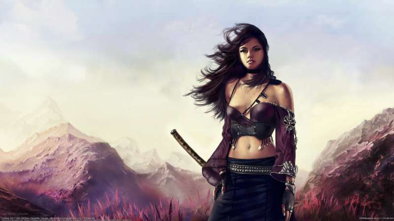 Fantasy Girl fondo de escritorio