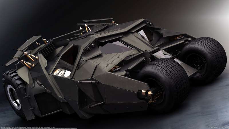 Batman Tumbler fondo de escritorio