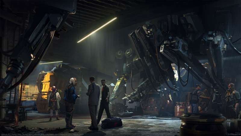 Cyberpunk 2077: Phantom Liberty - The Black Market fondo de escritorio