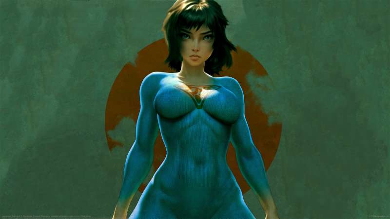 Japanese Supergirl fondo de escritorio