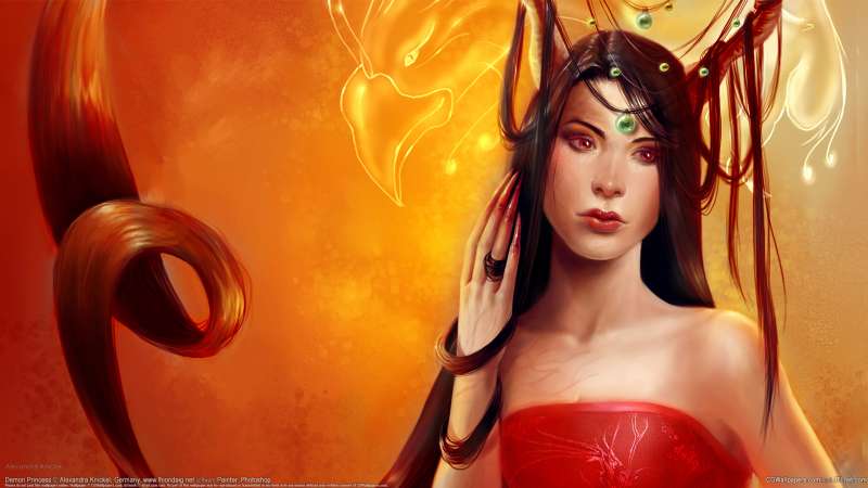 Demon Princess fondo de escritorio