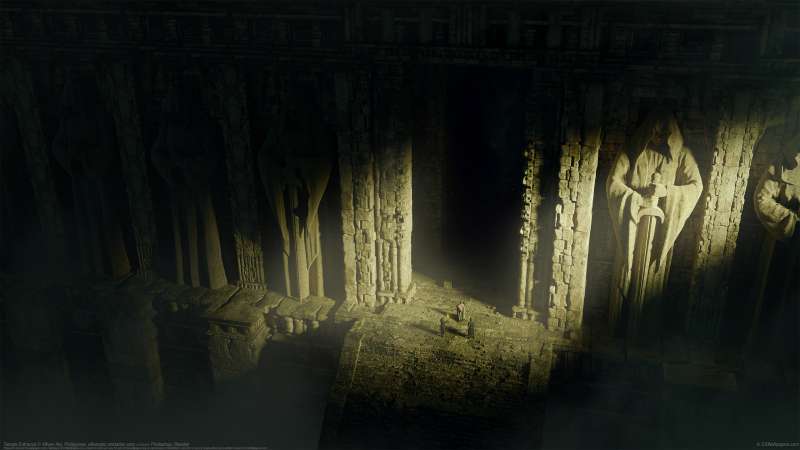 Temple Entrance fondo de escritorio