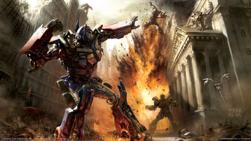 Transformer Death Blow fondo de escritorio