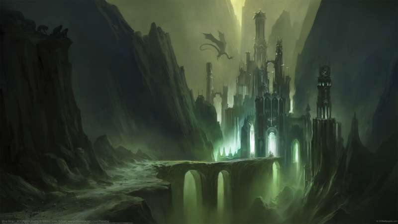 Minas Morgul - MTG Playmat (Swamp) fondo de escritorio