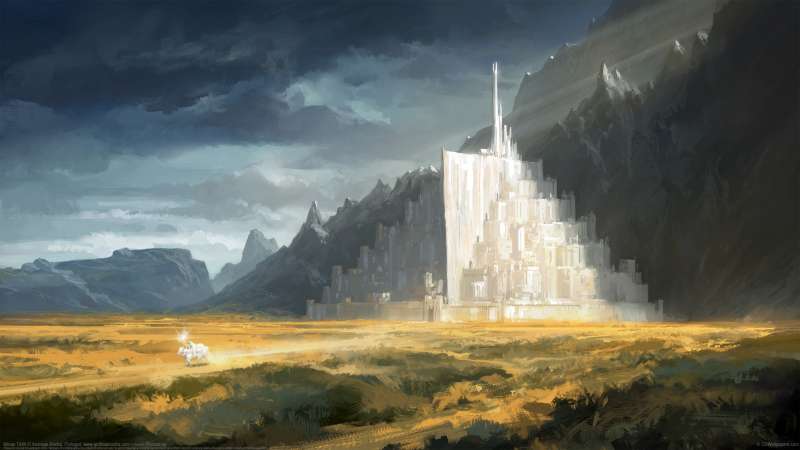 Minas Tirith fondo de escritorio