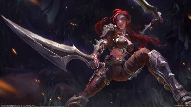 League of Legends - Katarina fan art fondo de escritorio