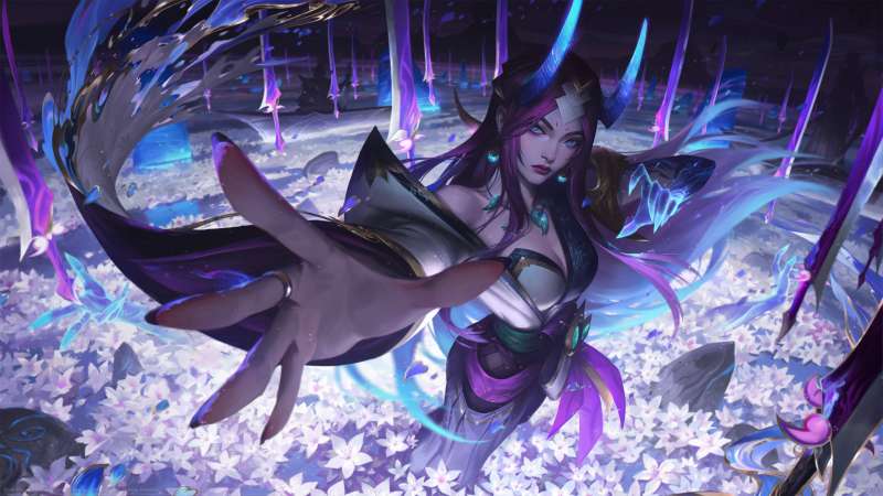 Spirit Bloosom Irelia splash fondo de escritorio