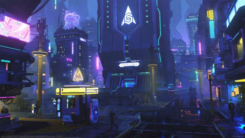 Avalon - Cyberpunk World fondo de escritorio