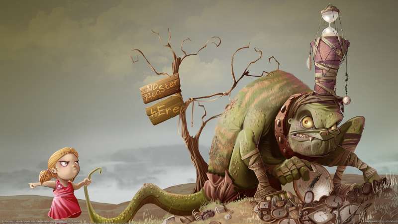 No Monster fondo de escritorio