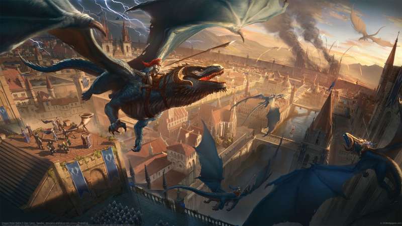 Dragon Rider Battle fondo de escritorio
