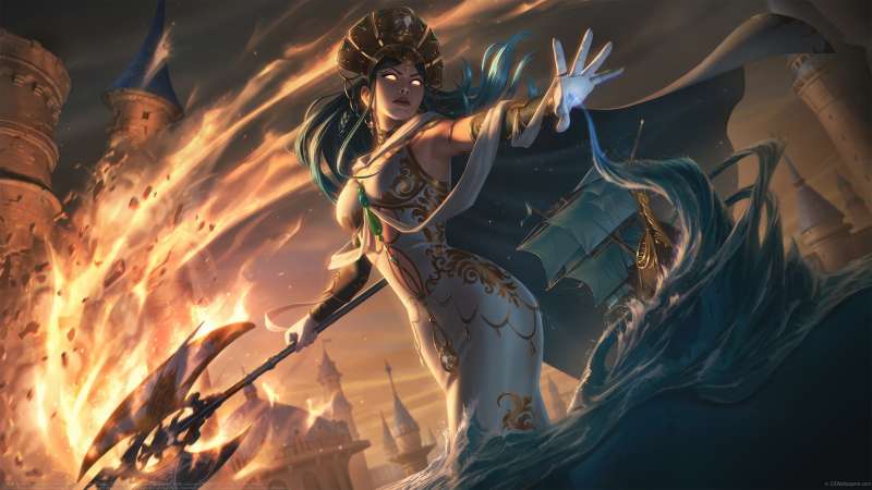 Lana Solaris - Splash Commission fondo de escritorio