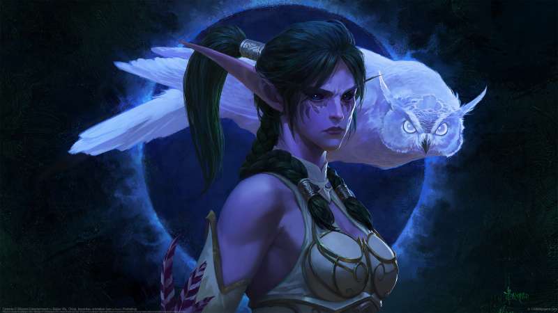 Tyrande fondo de escritorio