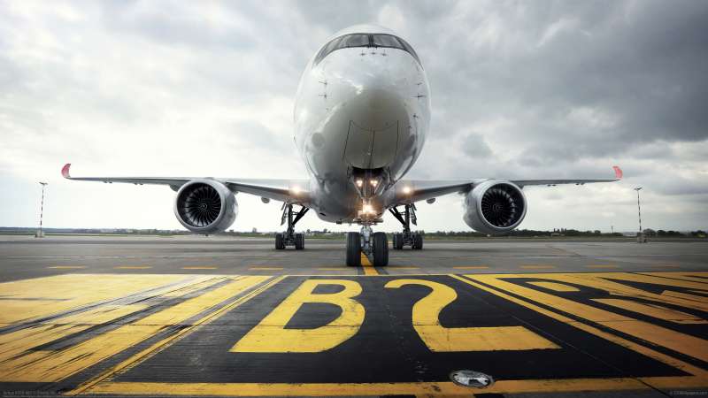 Airbus A350-900 fondo de escritorio