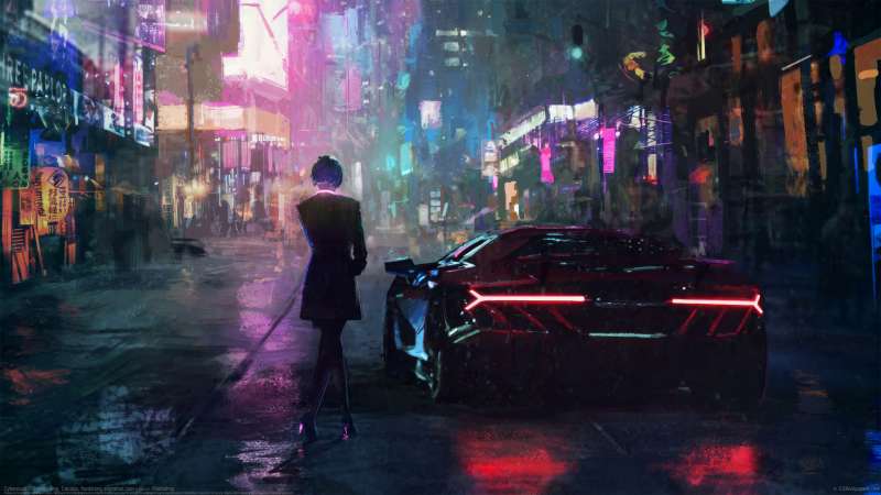 Cyberpunk fondo de escritorio