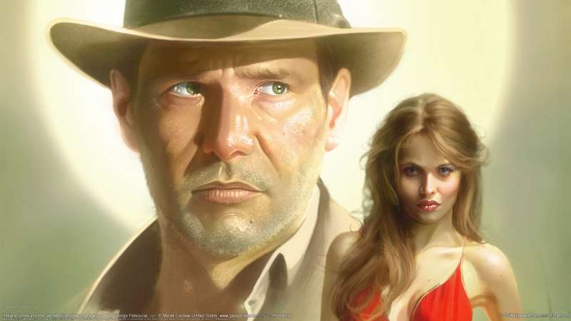 Indiana Jones and the Secrets From Beyond book cover fondo de escritorio