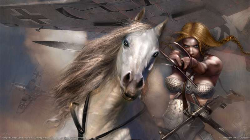 Victory Gal German Fighter - Valkylrie fondo de escritorio
