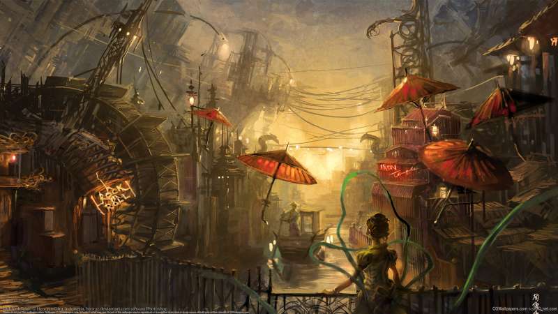 Old Junk Town fondo de escritorio