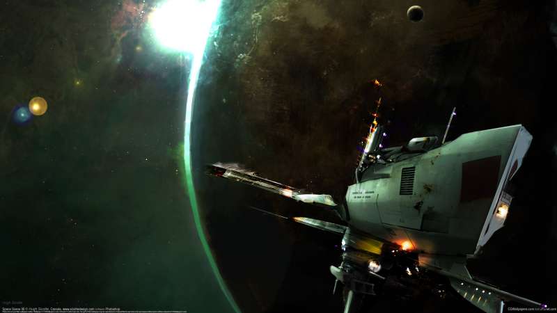 Space Scene 06 fondo de escritorio