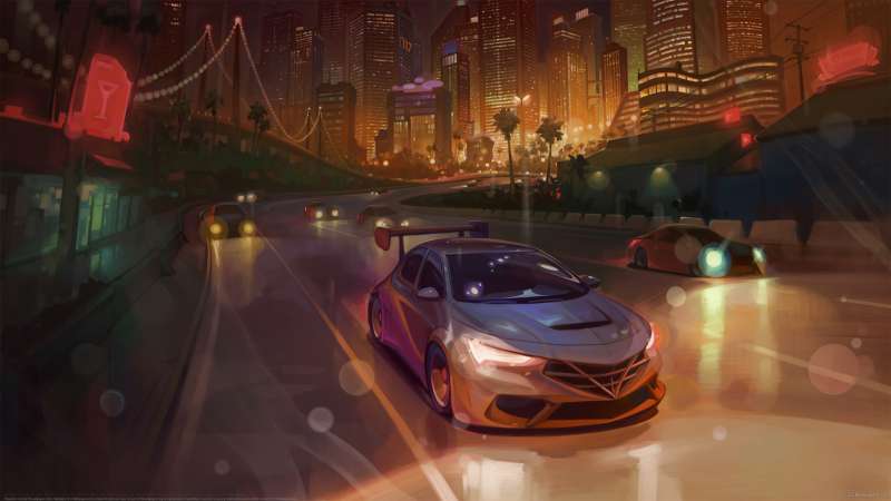 Drive Through the Rain fondo de escritorio