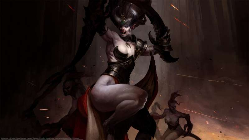 Warhammer 40k Codex: Chaos Daemons. Herald of Slaanesh fondo de escritorio