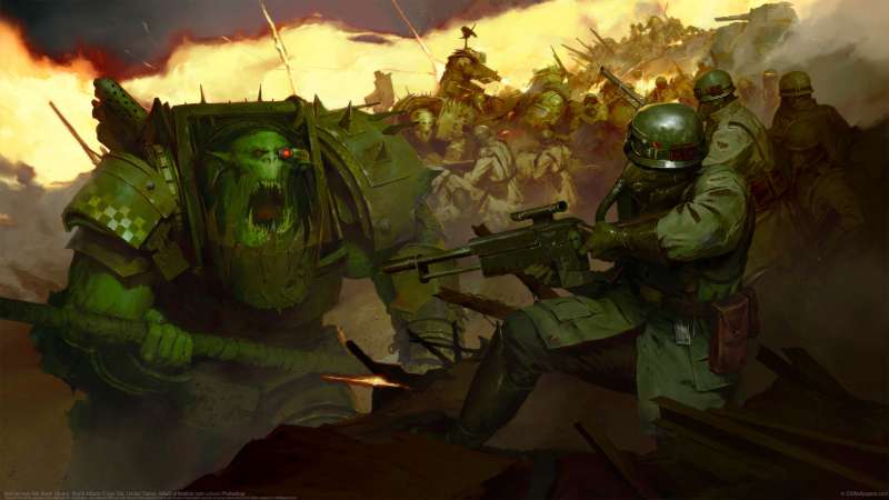 Warhammer 40k Black Library: World Ablaze fondo de escritorio