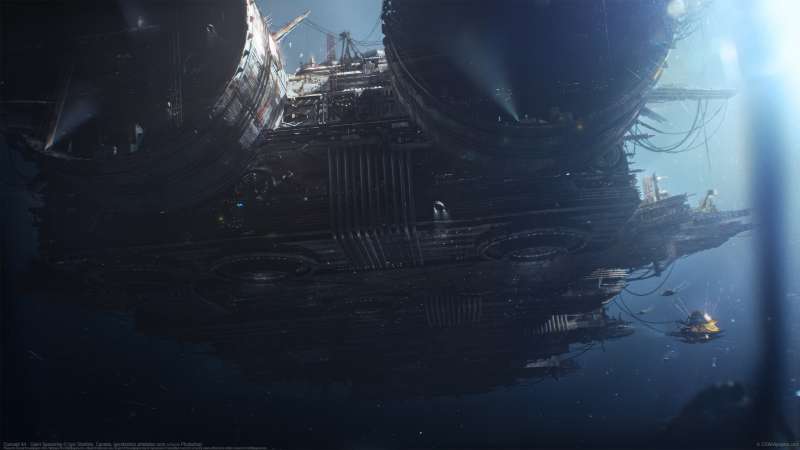 Concept Art - Giant Spaceship fondo de escritorio