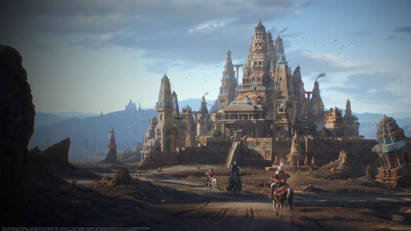 The Last Riders of Solara - Concept Art and Kitbash Set - Volume 1 fondo de escritorio