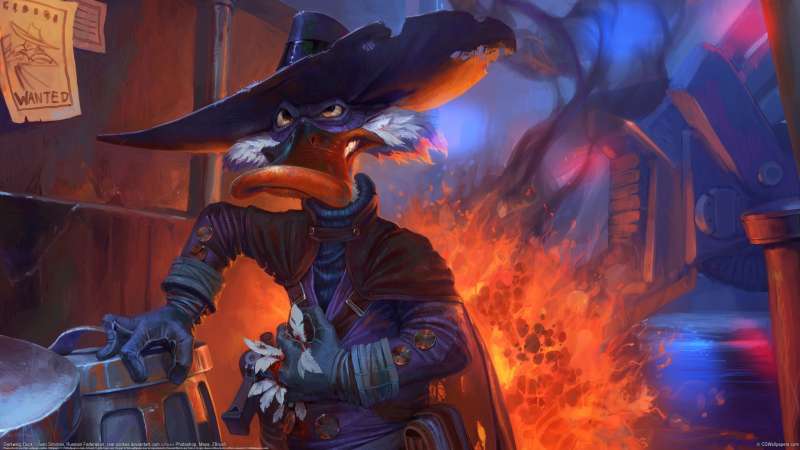 Darkwin Duck fondo de escritorio