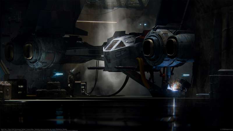 Night Owl - Close Orbit Dominance Fighter fondo de escritorio