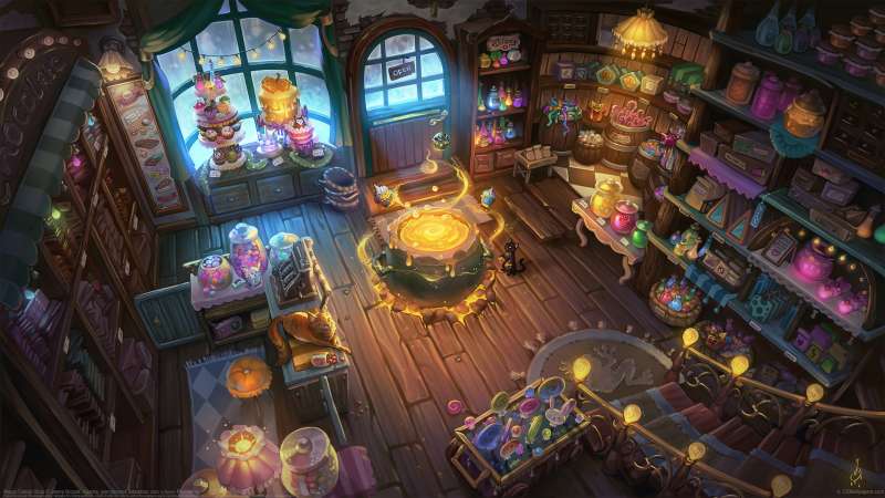 Magic Candy Shop fondo de escritorio