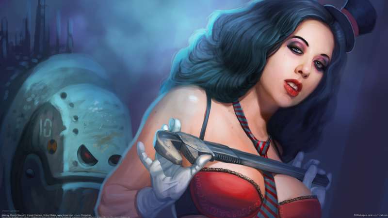 Monkey Wrench Wench fondo de escritorio