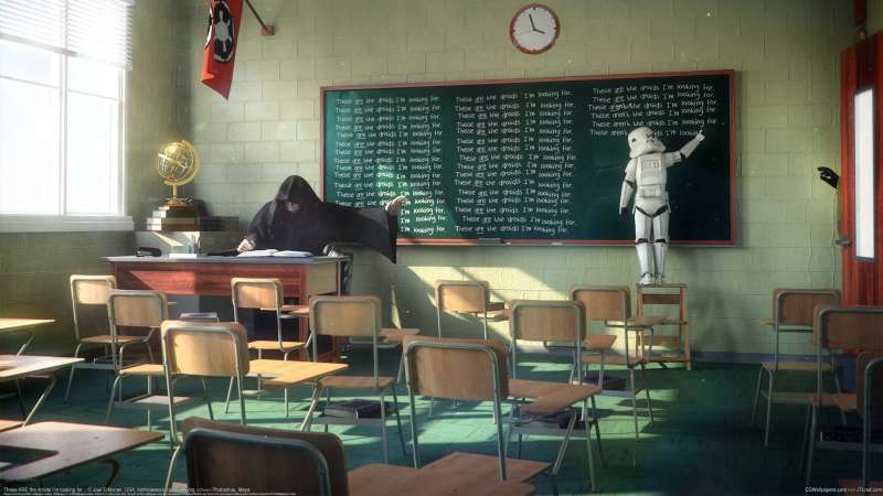 These ARE the droids I'm looking for... fondo de escritorio