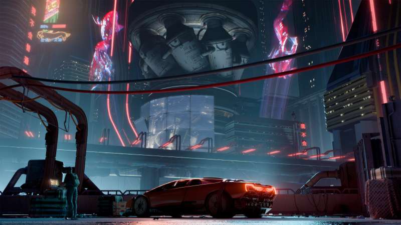 Cyberpunk Demo fondo de escritorio