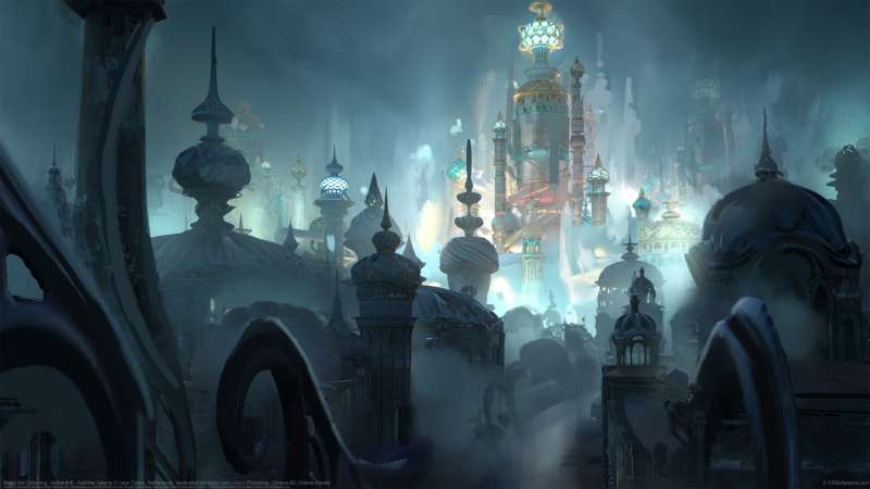 Magic the Gathering - Aetherdrift - Avishkar Swamp fondo de escritorio