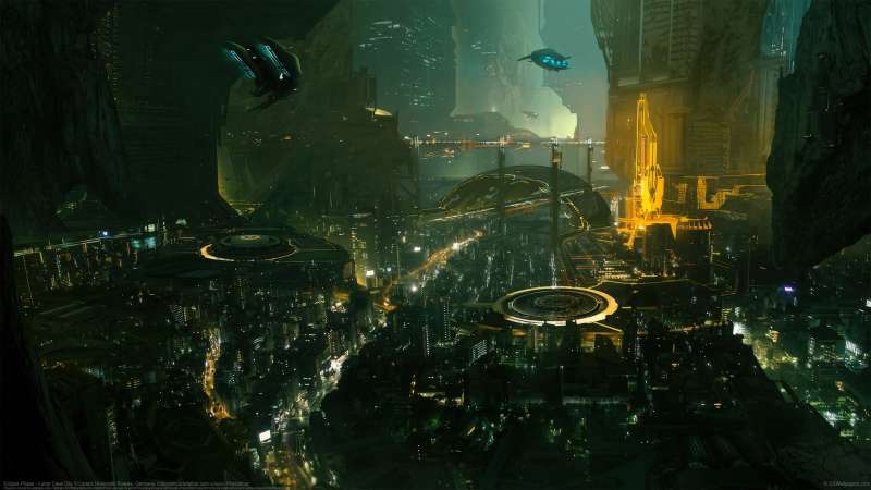 Eclipse Phase - Lunar Cave City fondo de escritorio