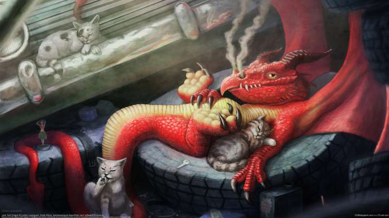 Junk Yard Dragon fondo de escritorio
