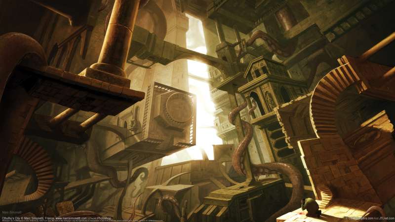 Cthulhu's City fondo de escritorio