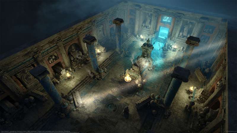 Titan Quest 2 - concept art Richman's tomb fondo de escritorio