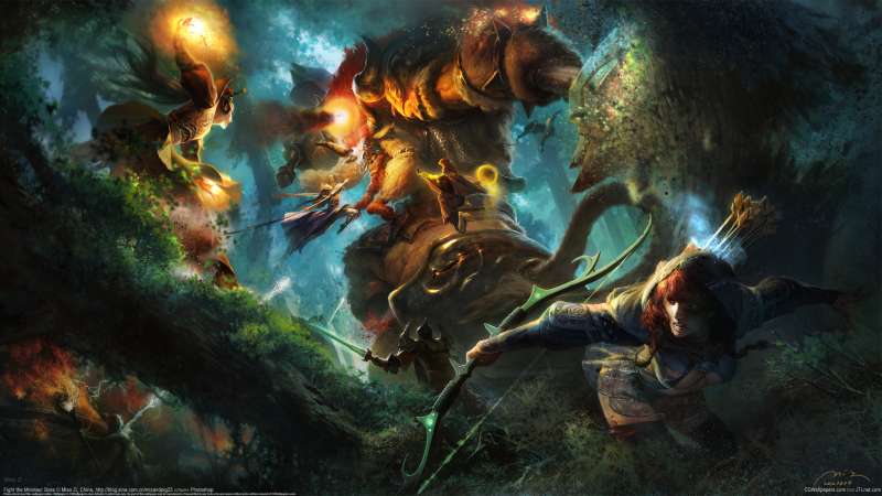 Fight the Minotaur Boss fondo de escritorio