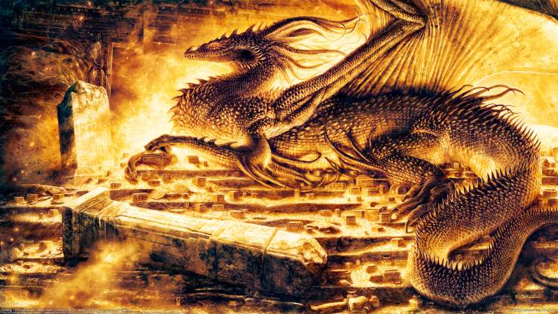 Smaug The Magnificent fondo de escritorio