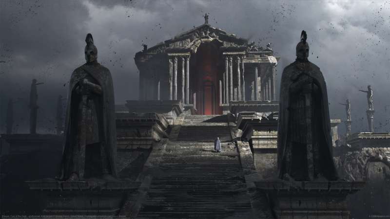 Shazam: Fury of the Gods - environment Atlas temple fondo de escritorio