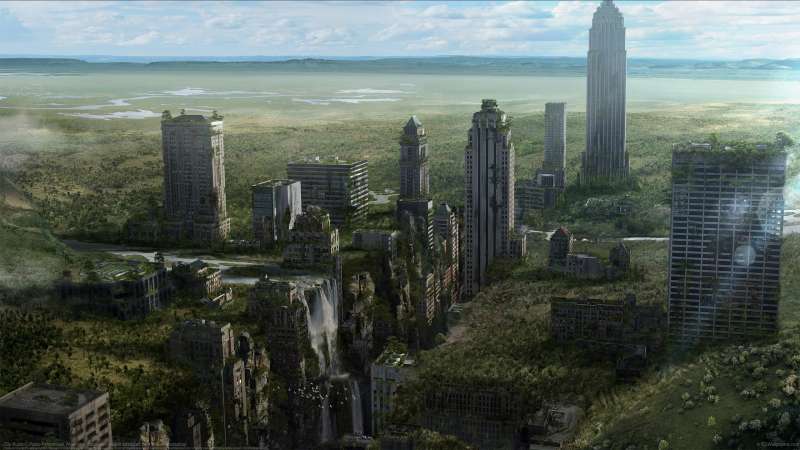 City Ruins fondo de escritorio