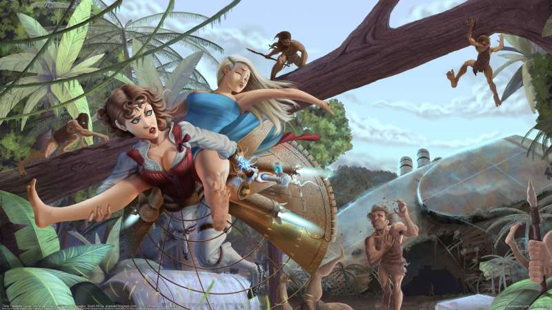 Time Travelers Guide: Stone age Rescue fondo de escritorio