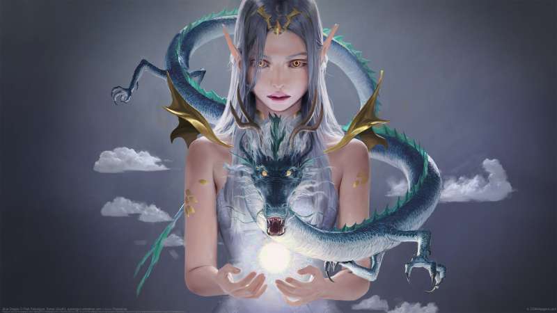 Blue Dragon fondo de escritorio