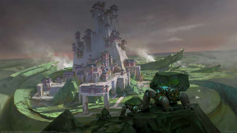 Guild Wars 2 - Dragon's End concept art fondo de escritorio